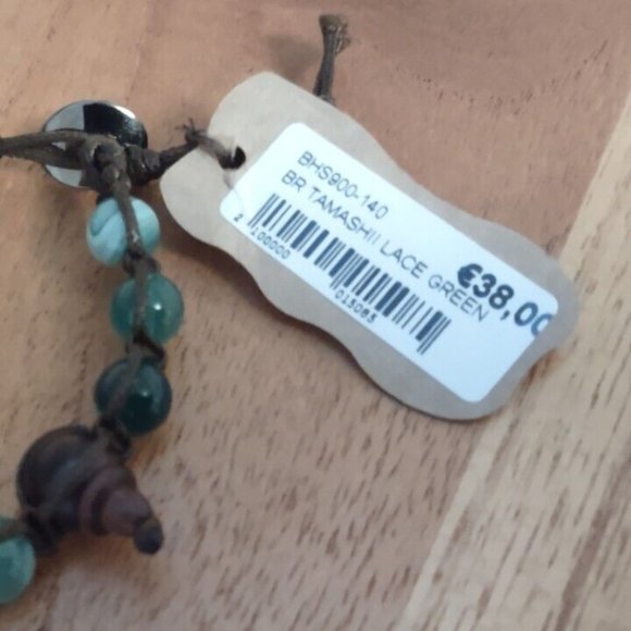 NEW Tamashii Unisex Bracelet Lace Green.  Length:  8.5" - Picture 7 of 9